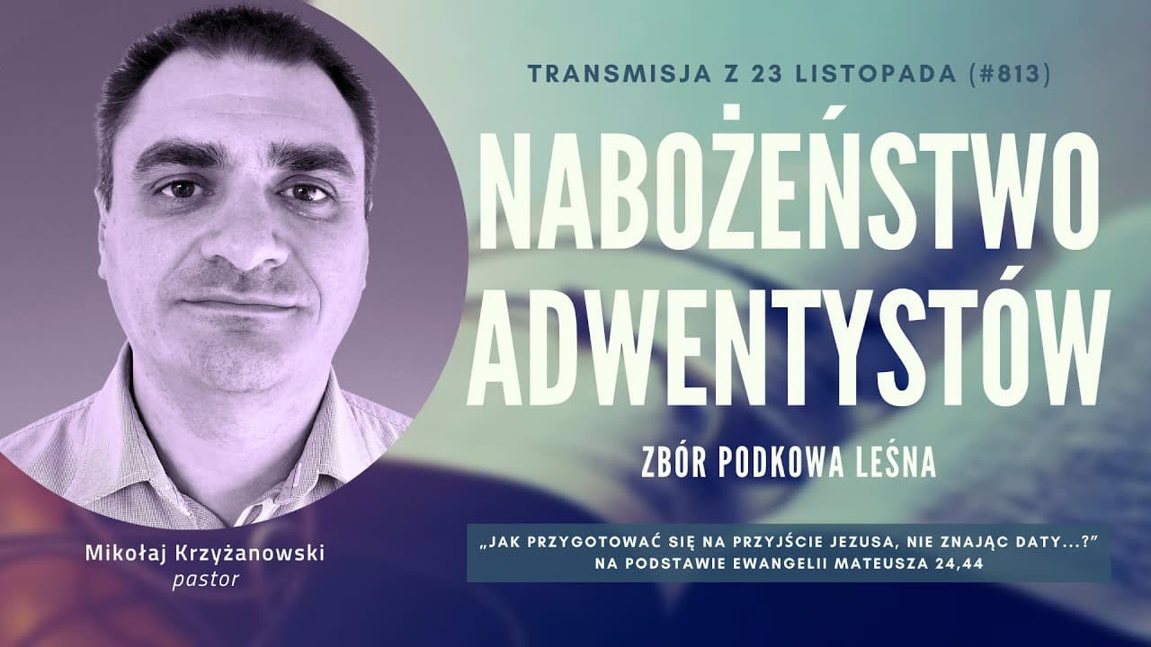 Nabożeństwo Adwentystów - Podkowa Leśna (241123-#813)