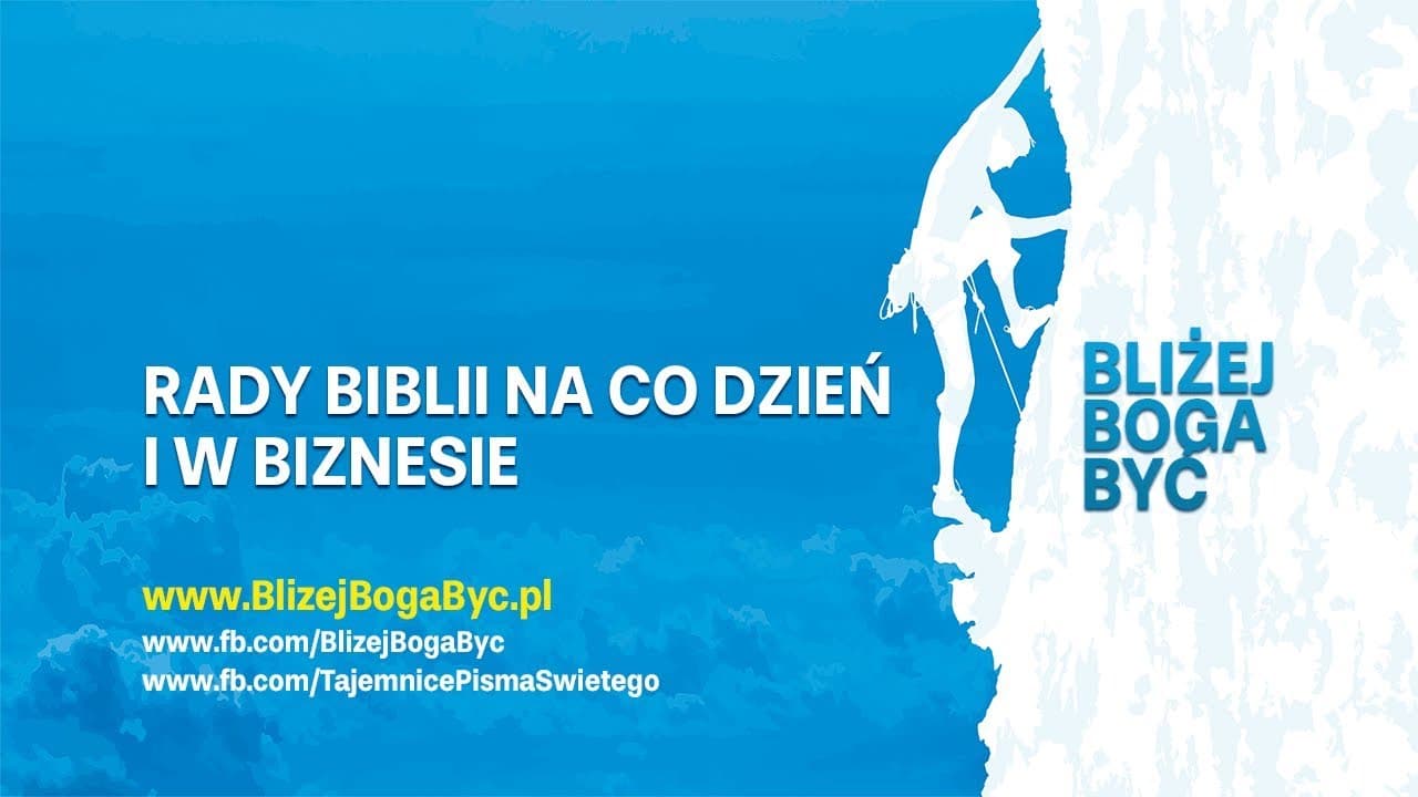 Rady Biblii na co dzień i w biznesie (webinar 3 w języku migowym)