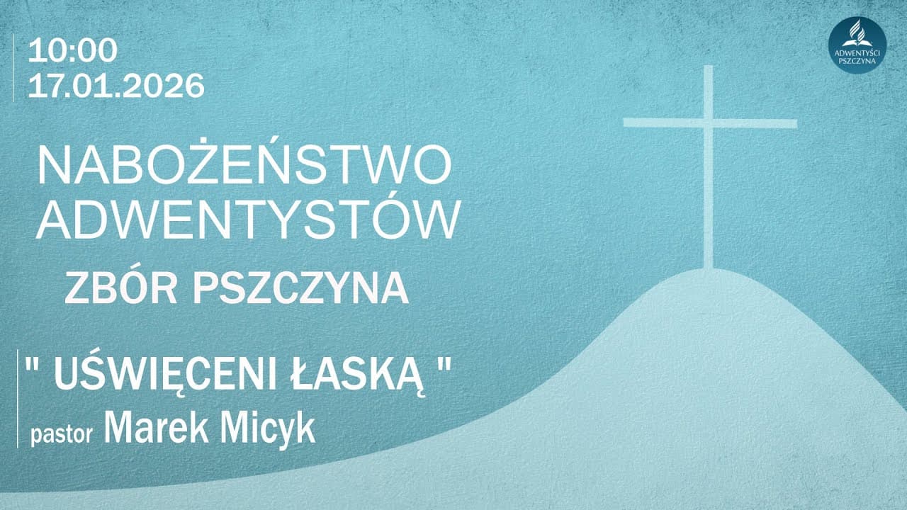 "UŚWIĘCENI ŁASKĄ" pastor Marek Micyk