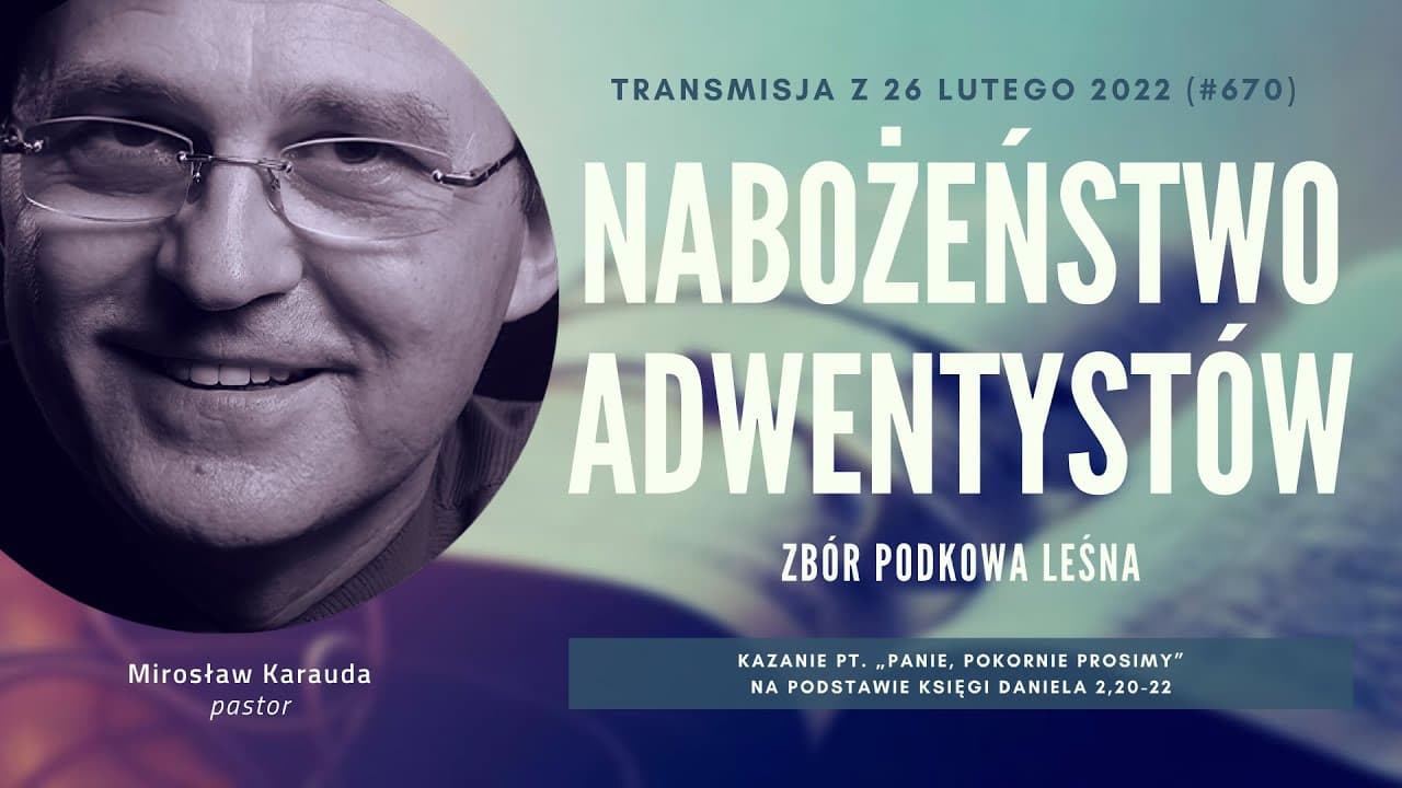 Nabożeństwo Adwentystów - Podkowa Leśna (220226-#670)