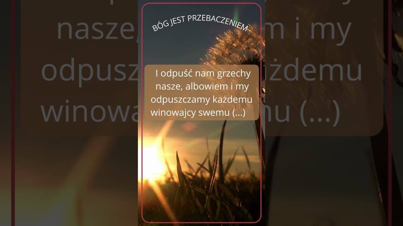 Bóg jest przebaczeniem #jezus #biblia #bóg #słowobożenadziś #pobudkazesłowem