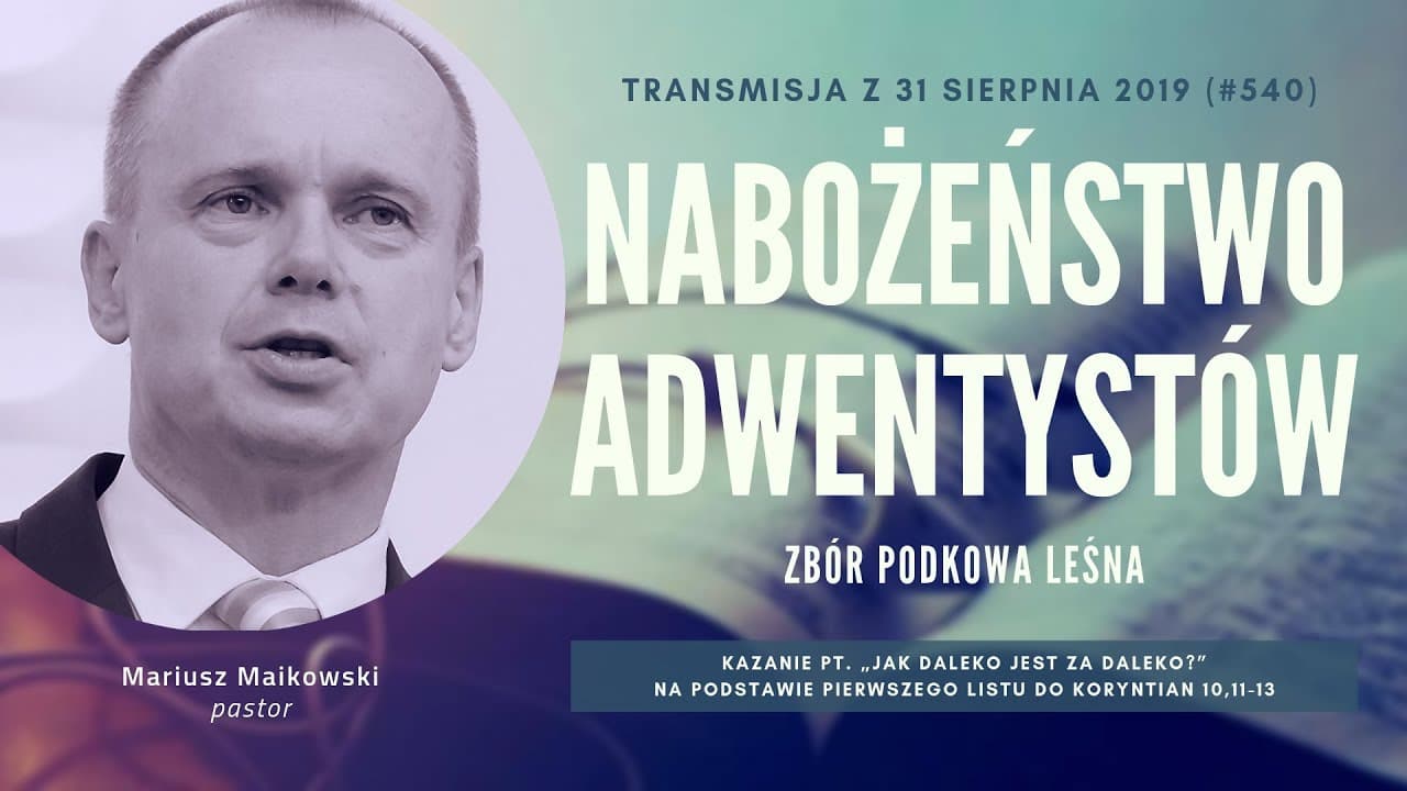Nabożeństwo Adwentystów - Podkowa Leśna (190831-#540)