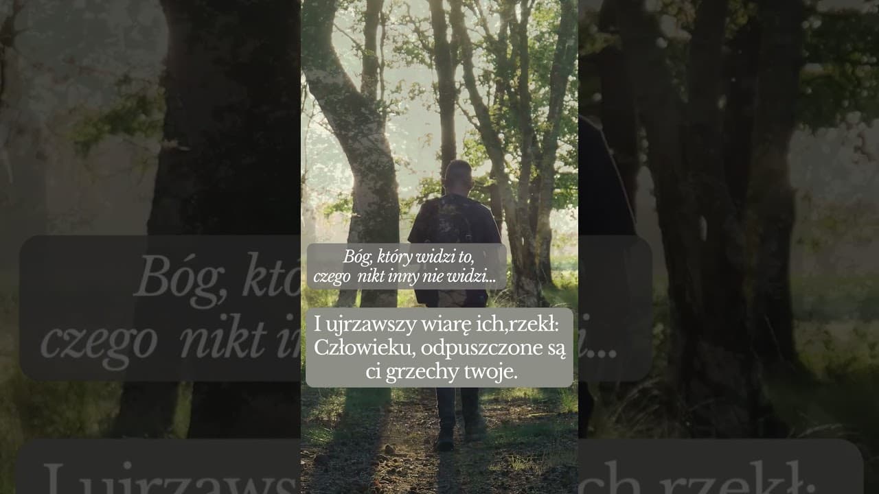 Bóg, który widzi to, czego nikt inny nie widzi #jezus #biblia #bóg #słowobożenadziś #sędzia