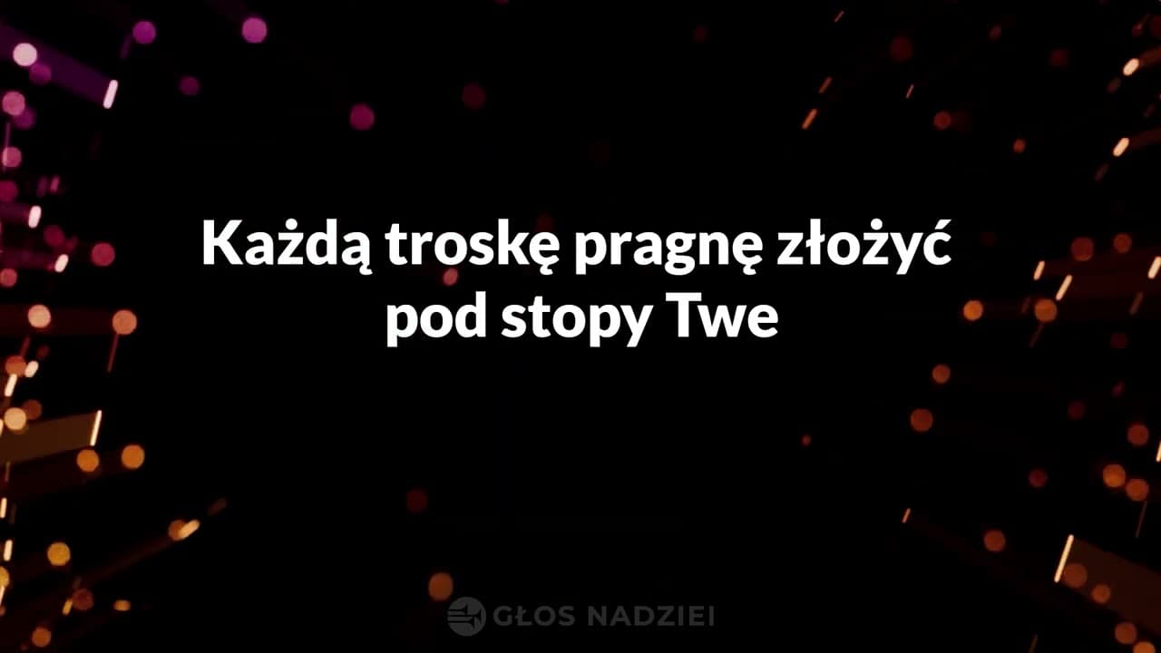 Wszystkie moje myśli (XY Uwielbienie) - z tekstem i wokalem