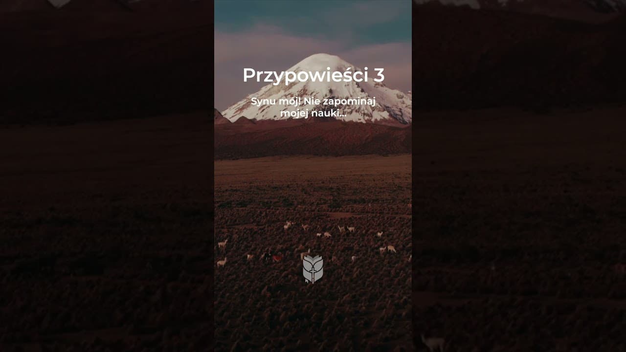 Przypowieści Salomona 3:1-4