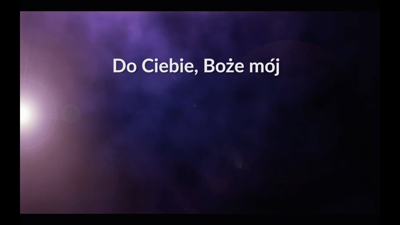 Do Ciebie, Boże mój (352) - z tekstem i wokalem