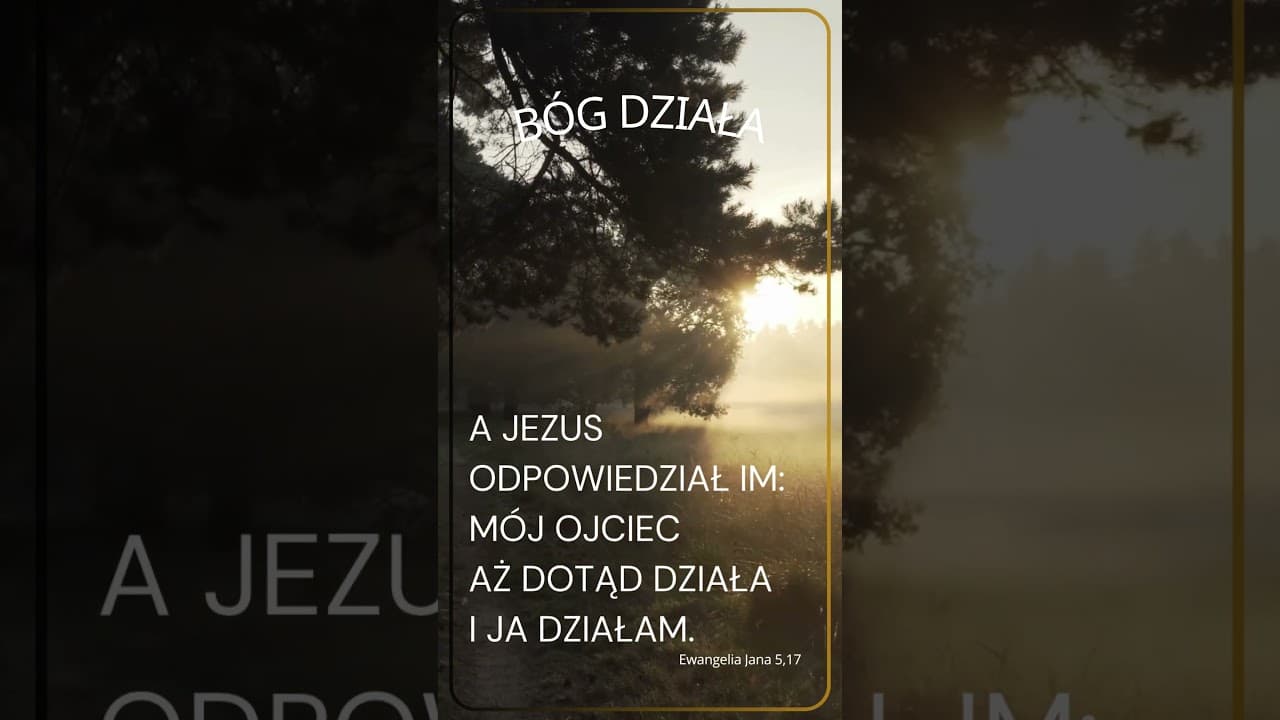 Bóg działa #jezus #biblia #bóg #słowobożenadziś #pobudkazBóg mocną twierdząesłowem