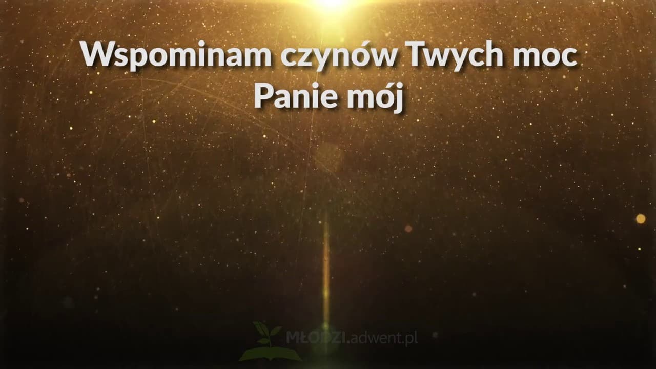Wspominam czynów Twych moc - z tekstem i wokalem (Chofesh)