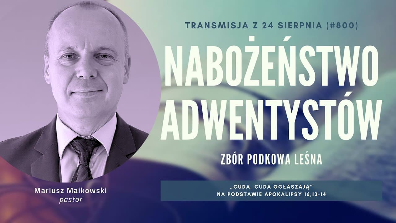 Mariusz Maikowski | Cuda, cuda ogłaszają