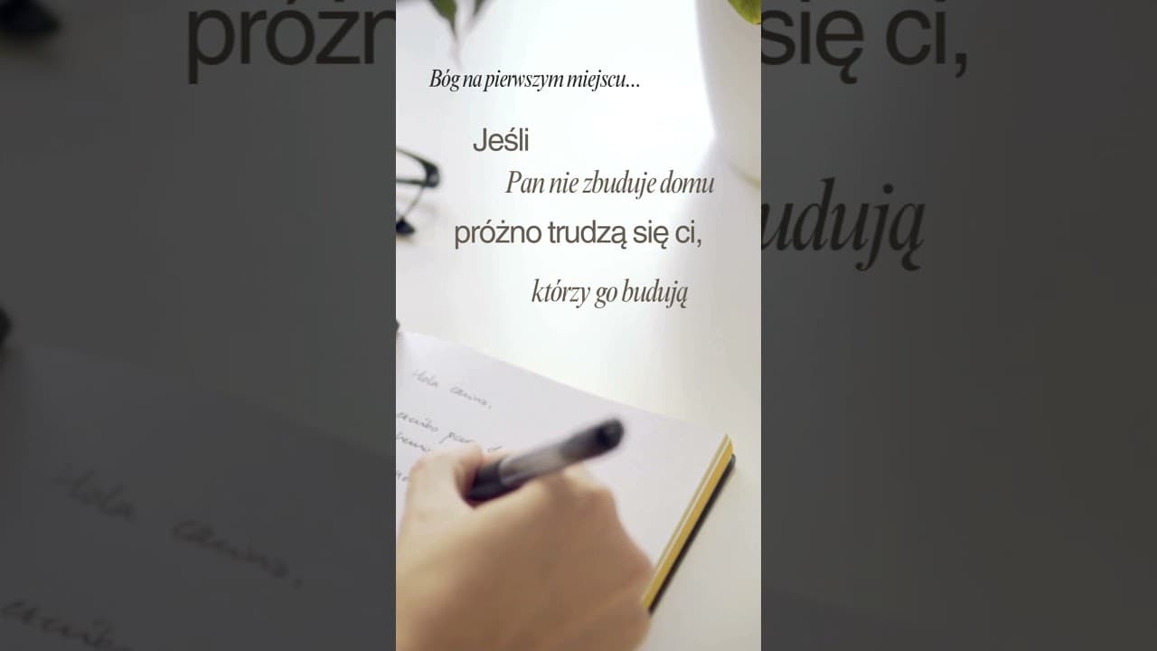 Bóg na pierwszym miejscu #jezus #biblia #bóg #słowobożenadziś #pobudkazesłowem