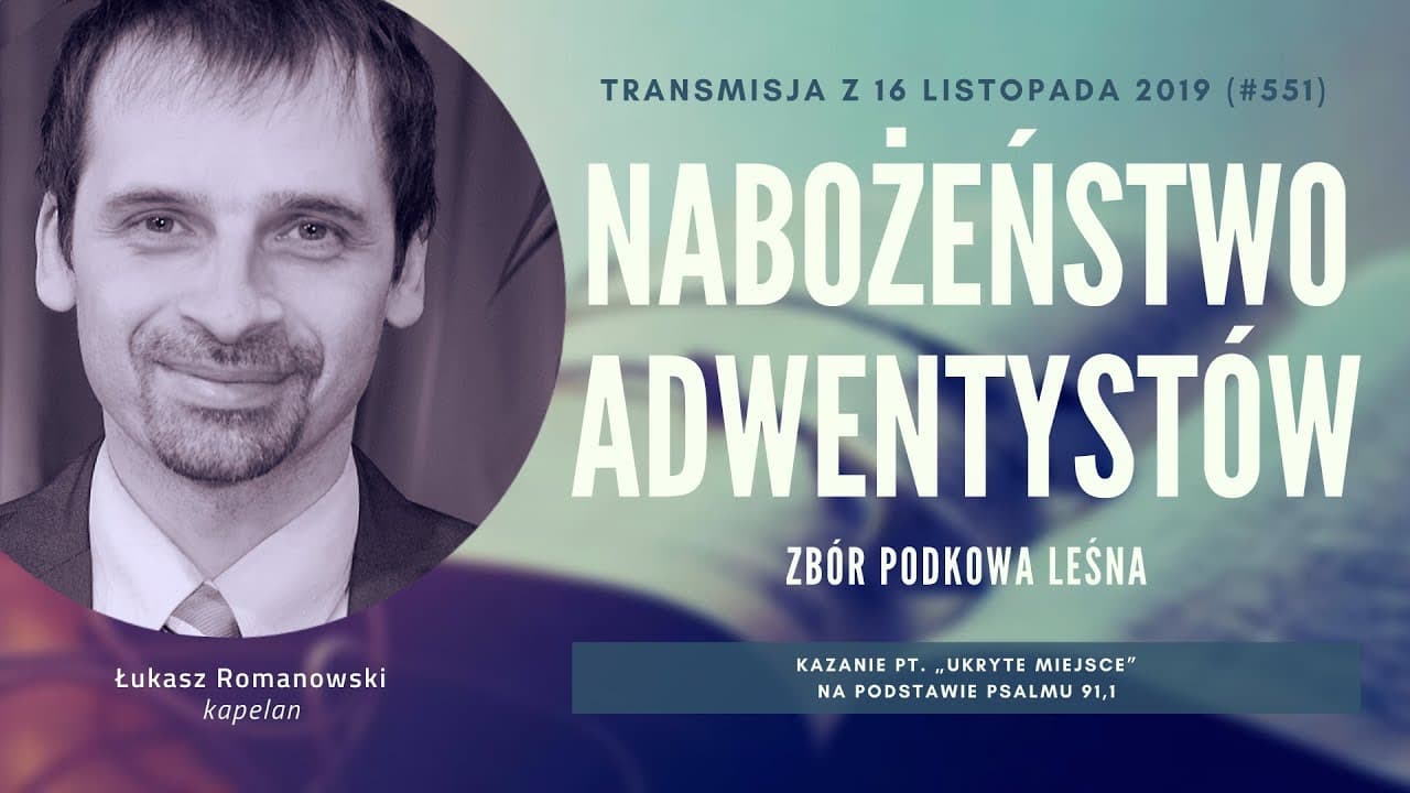 Nabożeństwo Adwentystów - Podkowa Leśna (191116-#551)