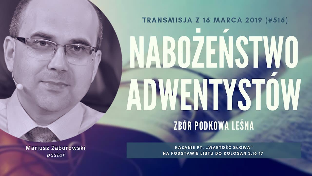 Nabożeństwo Adwentystów - Podkowa Leśna (190316-#516)