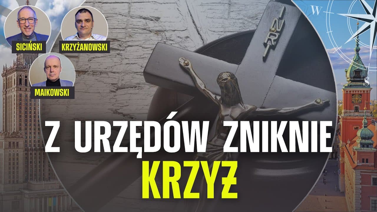KRZYŻE ZNIKNĄ Z URZĘDÓW. CZY TO OGRANICZENIE WOLNOŚCI? - KomPas (Komentarz Pastorów) #19