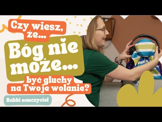 Bóg nie może być głuchy na Twoje wołanie- Rabbi Nauczyciel || Chrześcijańska rodzina