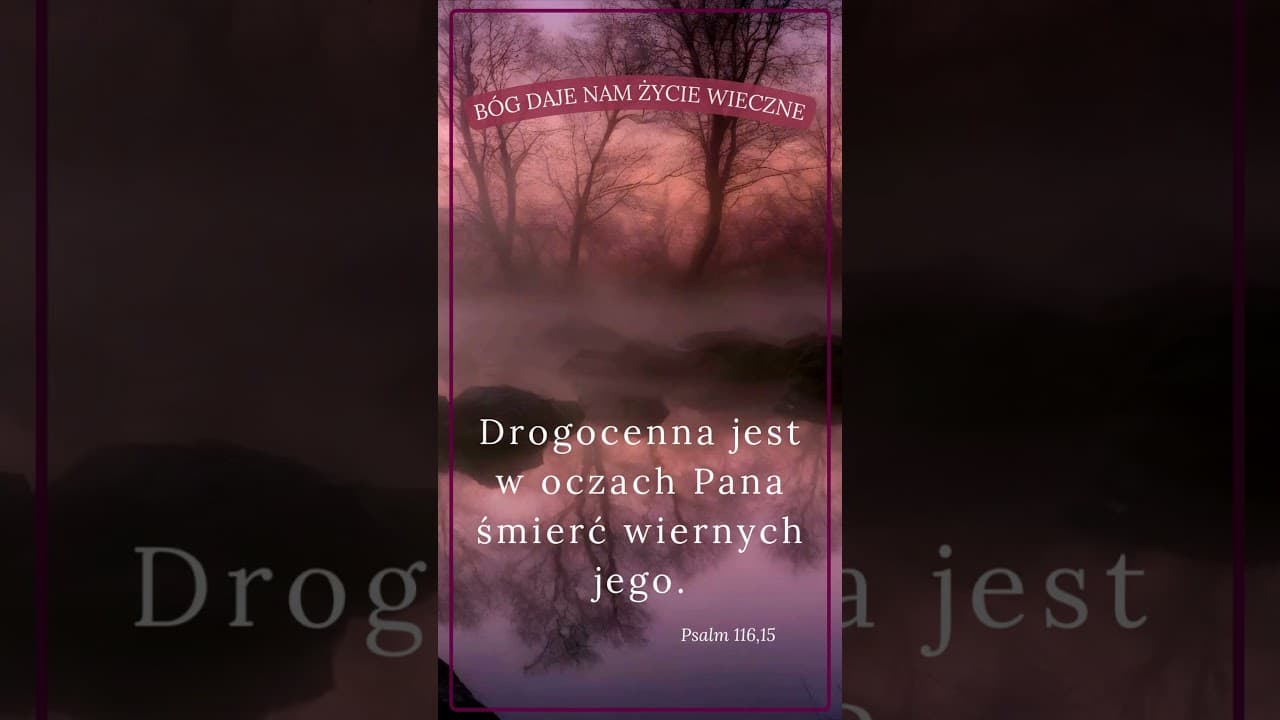 Bóg daje nam życie wieczne #jezus #biblia #bóg #słowobożenadziś #pobudkazesłowem