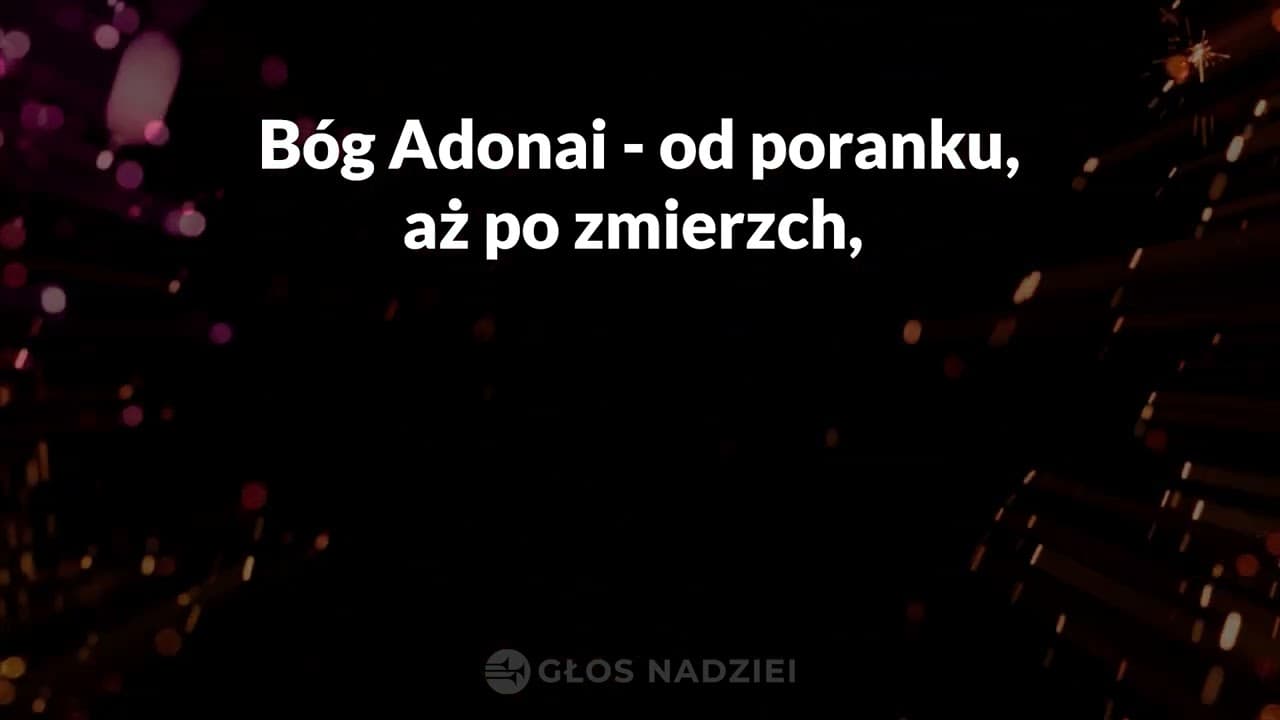 Bóg Adonai - z tekstem i wokalem (Daj serce)