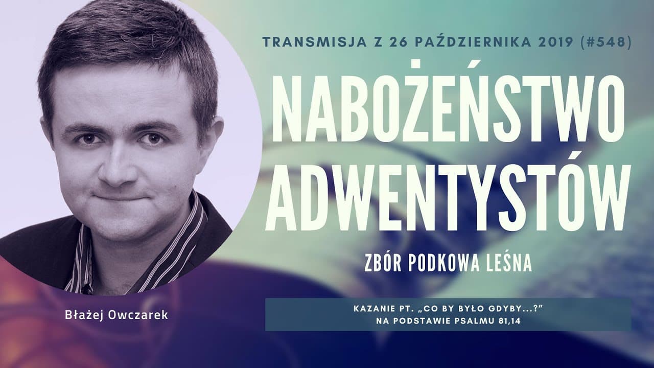 Nabożeństwo Adwentystów - Podkowa Leśna (191026-#548)