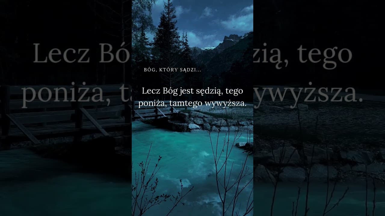 Bóg, który sądzi #jezus #biblia #bóg #słowobożenadziś #sędzia