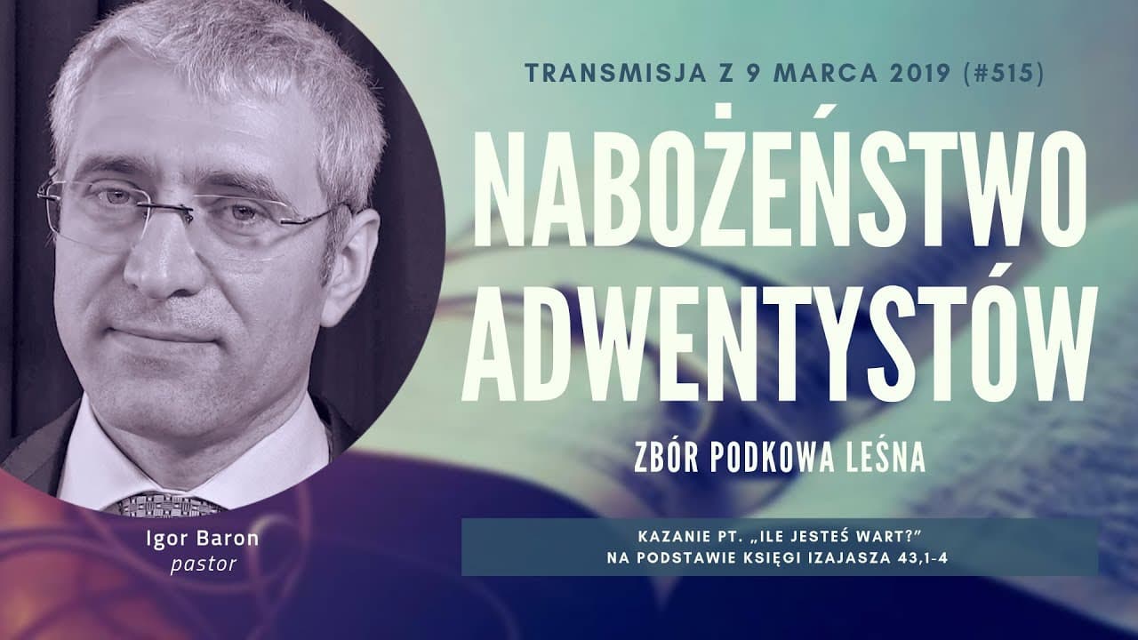 Nabożeństwo Adwentystów - Podkowa Leśna (190309-#515)
