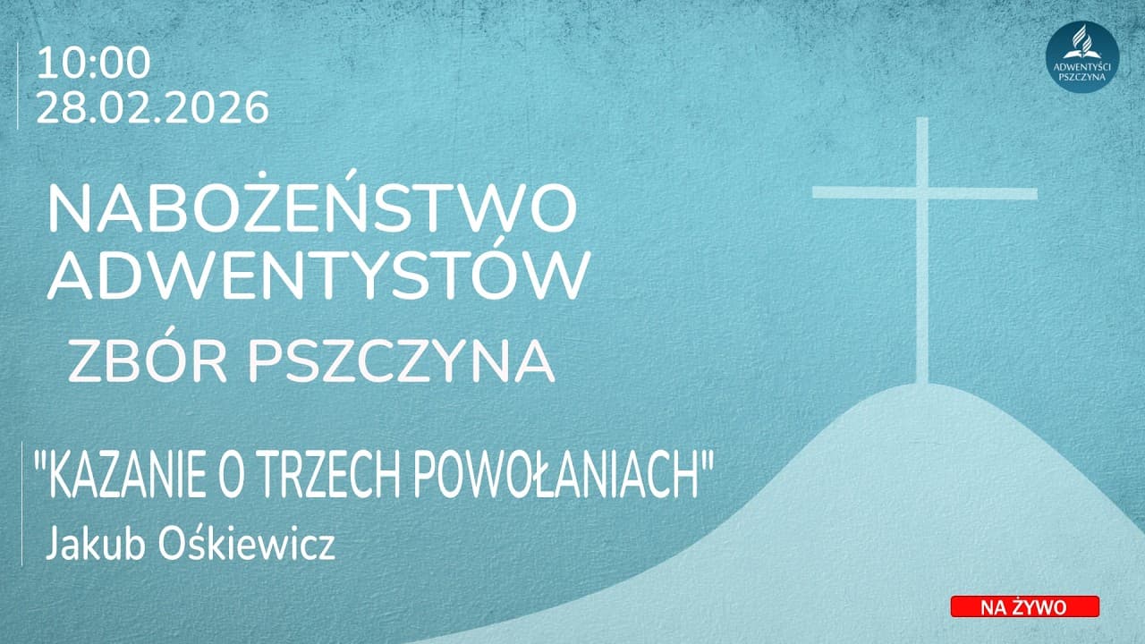 "KAZANIE O TRZECH POWOŁANIACH" - Jakub Ośkiewicz