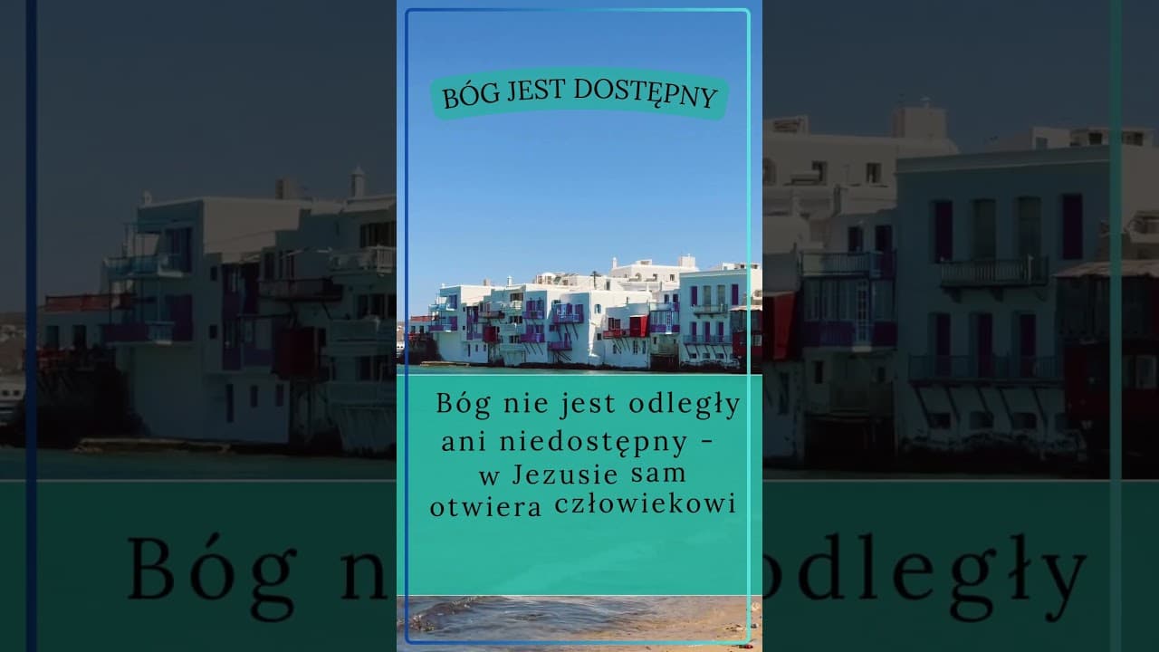 Bóg jest dostępny #jezus #biblia #bóg #słowobożenadziś #pobudkazesłowem