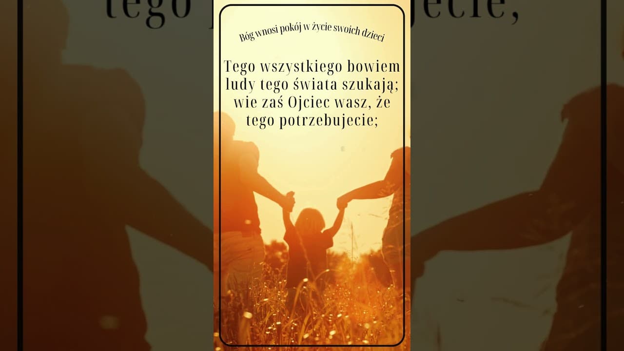 Bóg wnosi pokój w życie swoich dzieci #jezus #biblia #bóg #słowobożenadziś #pobudkazesłowem