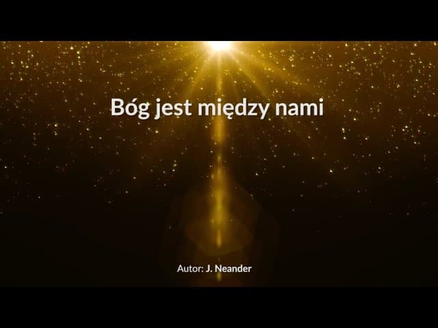 Bóg jest między nami (6) - z tekstem i wokalem