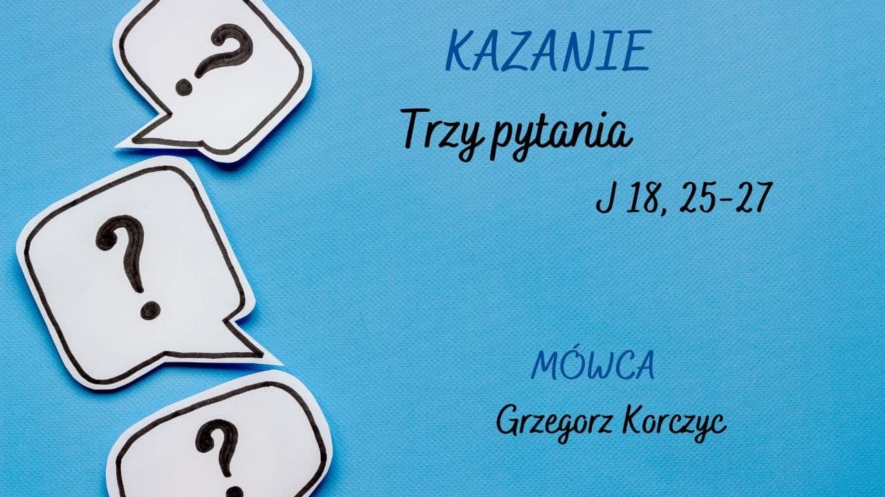 Trzy pytania