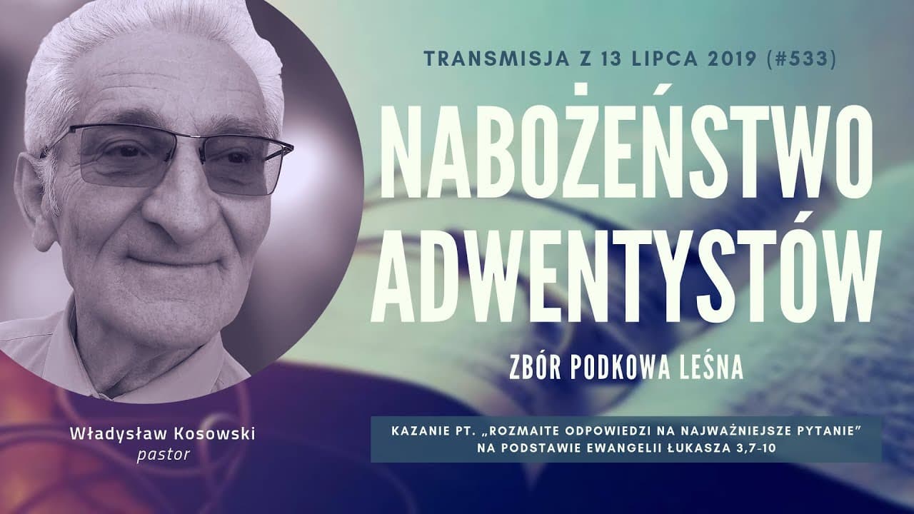 Nabożeństwo Adwentystów - Podkowa Leśna (190713-#533)