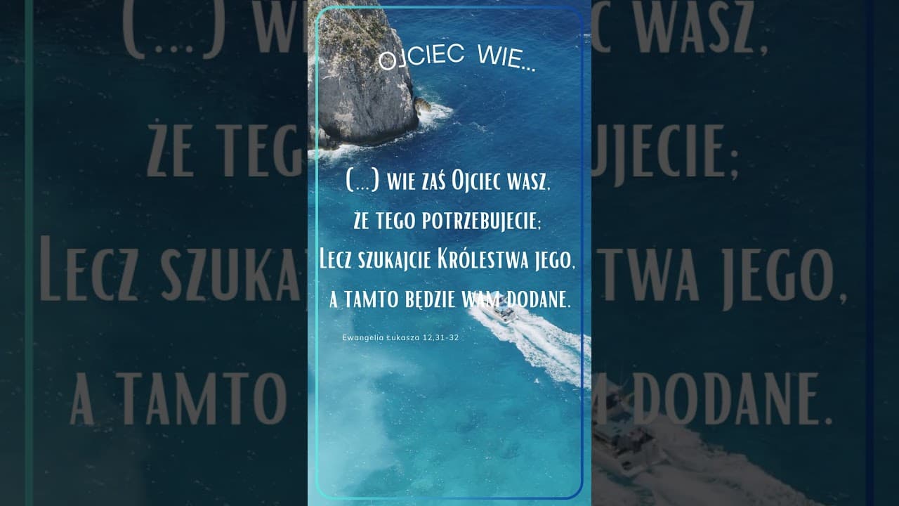 Ojciec wie #jezus #biblia #bóg #słowobożenadziś #pobudkazesłowem