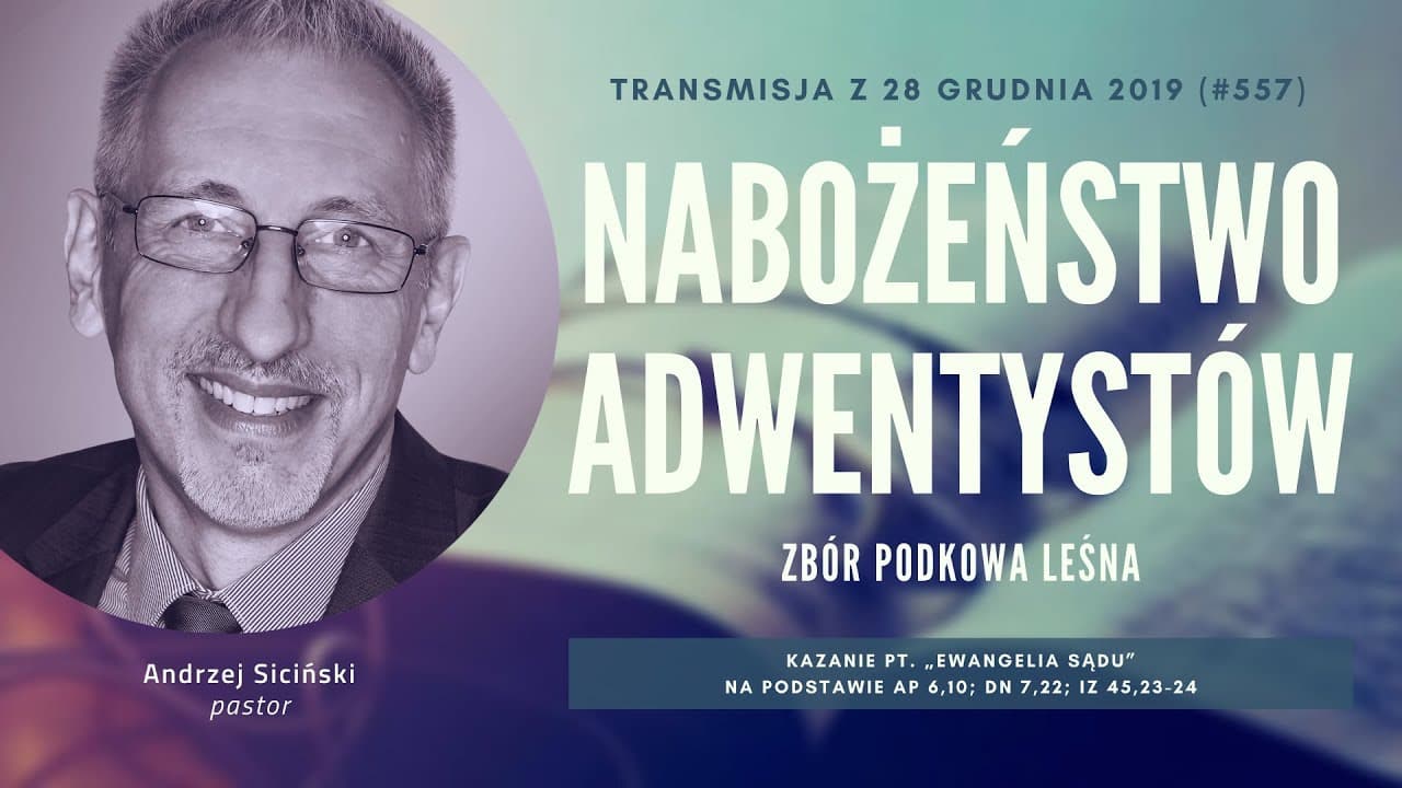 Nabożeństwo Adwentystów - Podkowa Leśna (191228-#557)