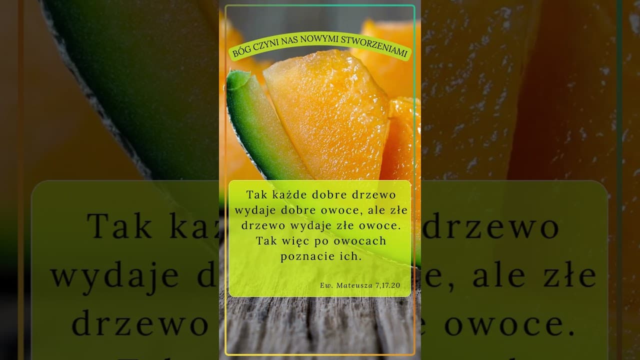 Bóg czyni nas nowymi stworzeniami #jezus #biblia #bóg #słowobożenadziś #pobudkazesłowem