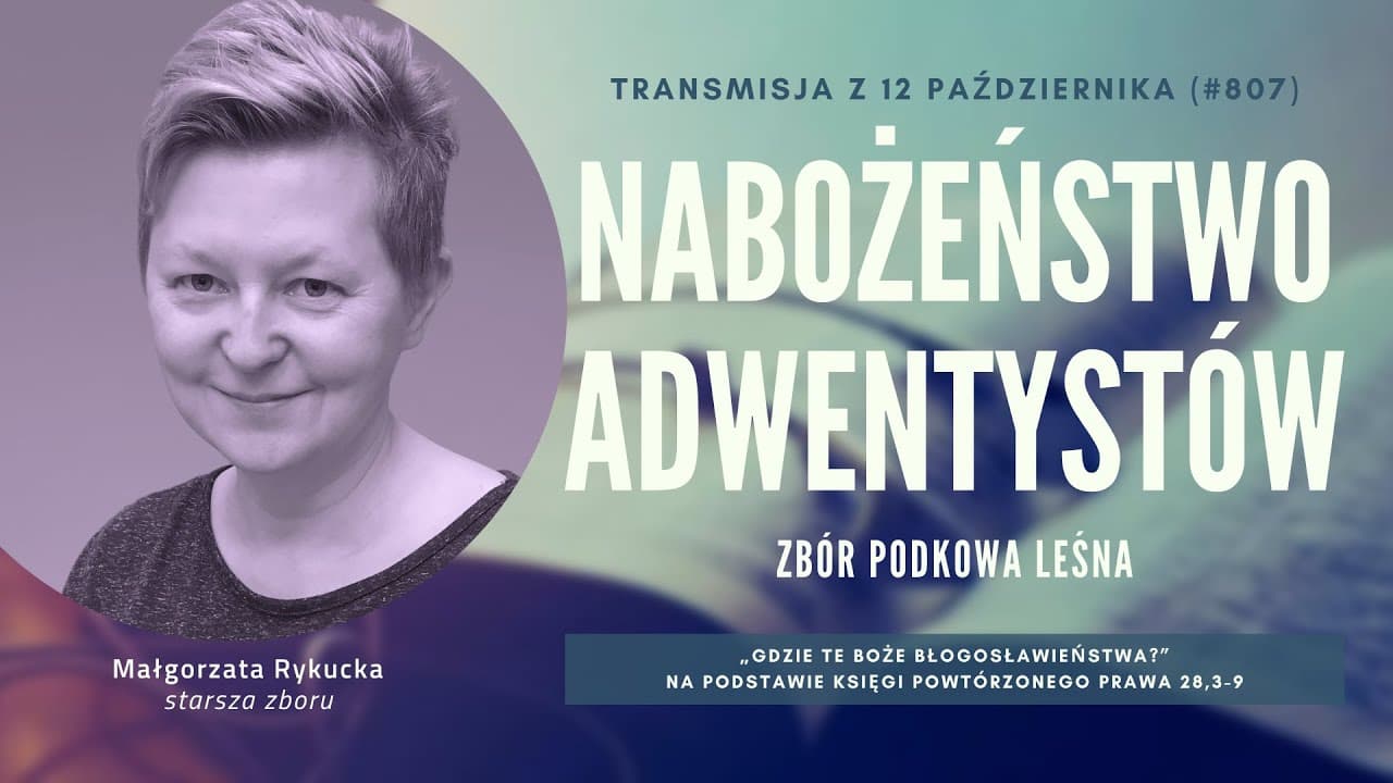Małgorzata Rykucka | Gdzie te Boże błogosławieństwa?