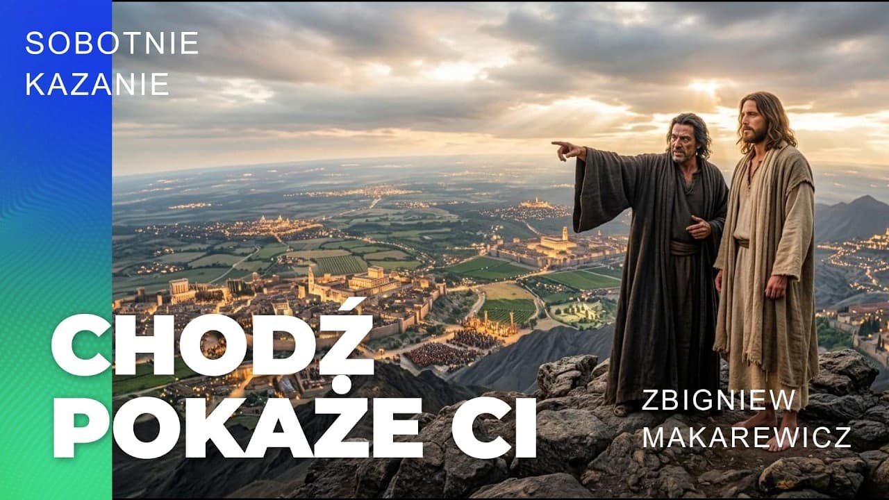 Kazanie Słowa Bożego "CHODŹ POKAŻE CI" -Zbigniew Makarewicz 11.07.26 godz. 11:00