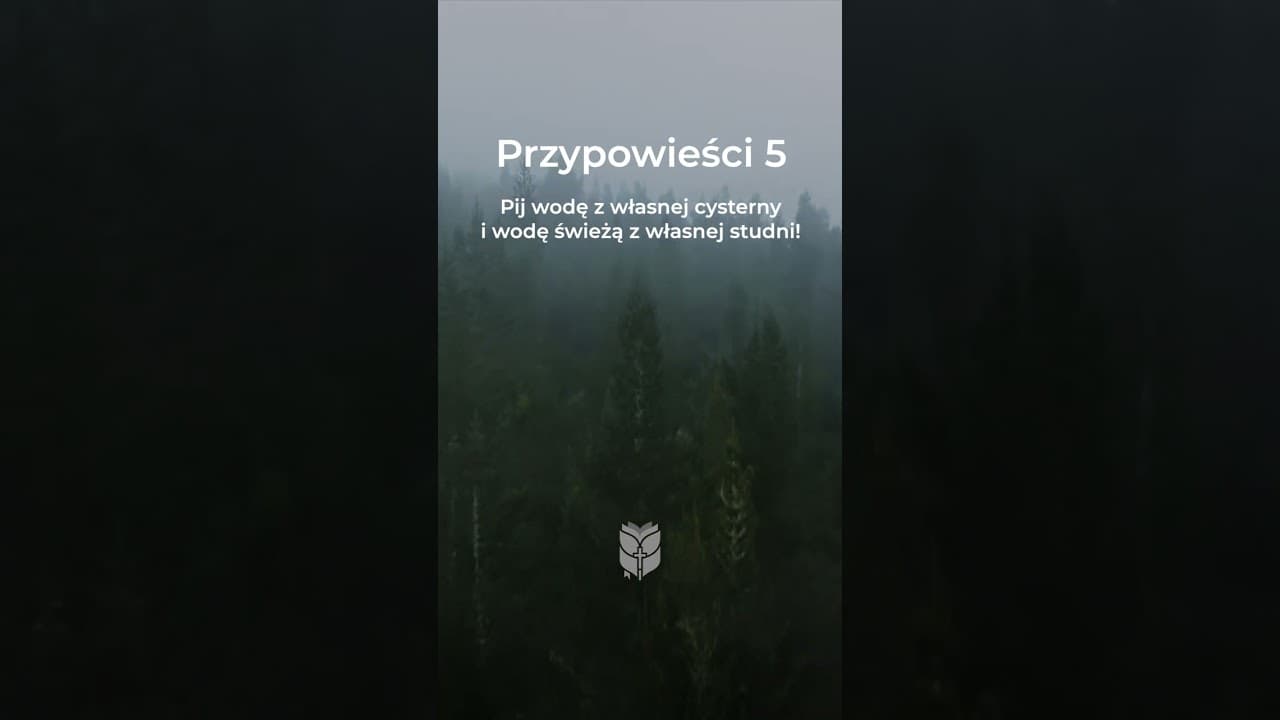Przypowieści Salomona 5:15-23