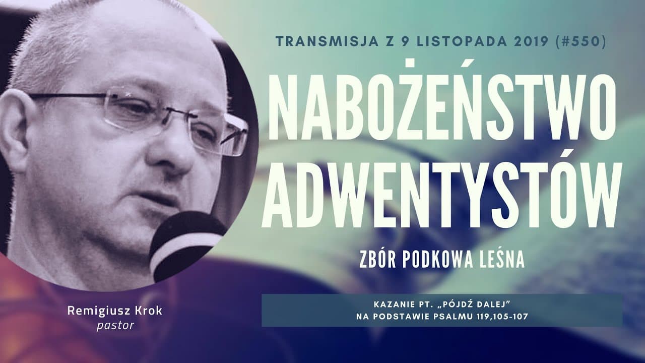 Nabożeństwo Adwentystów - Podkowa Leśna (191109-#550)