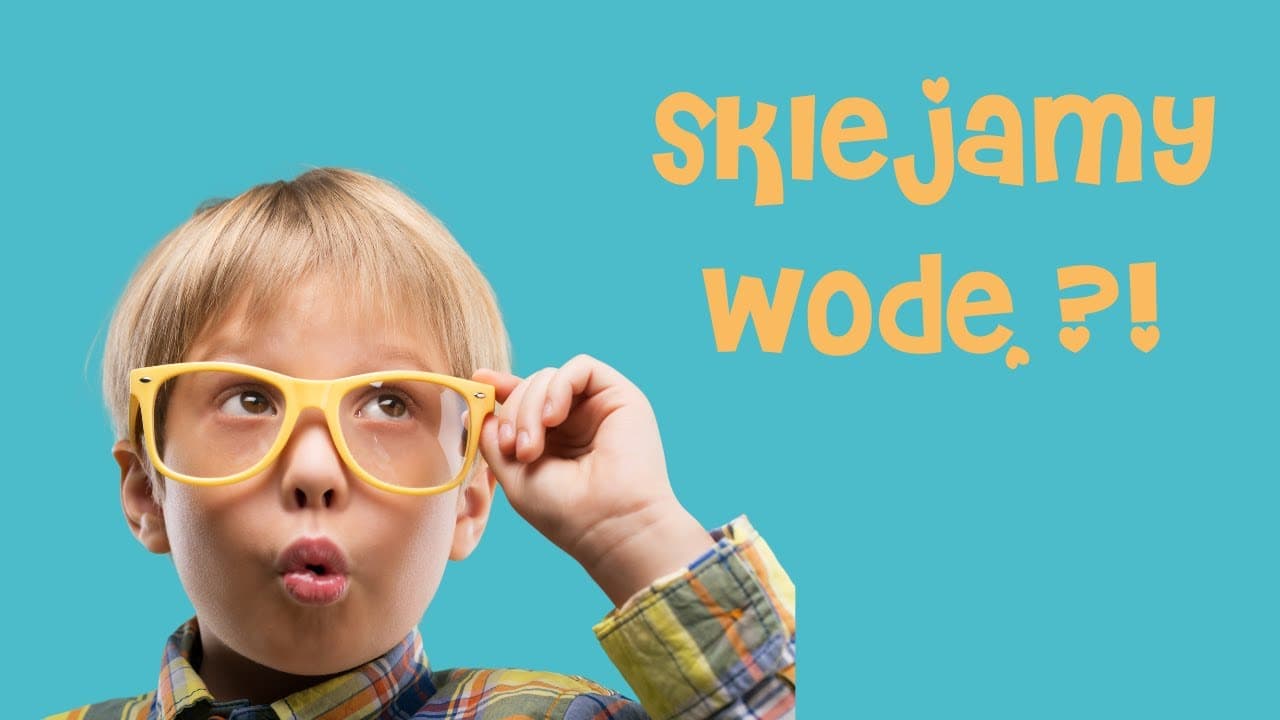Sklejamy wodę - eksperyment dla dzieci #2