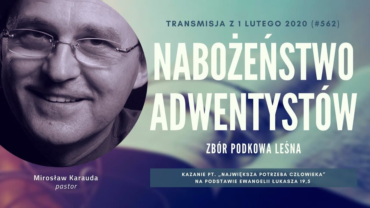 Nabożeństwo Adwentystów - Podkowa Leśna (200201-#562)
