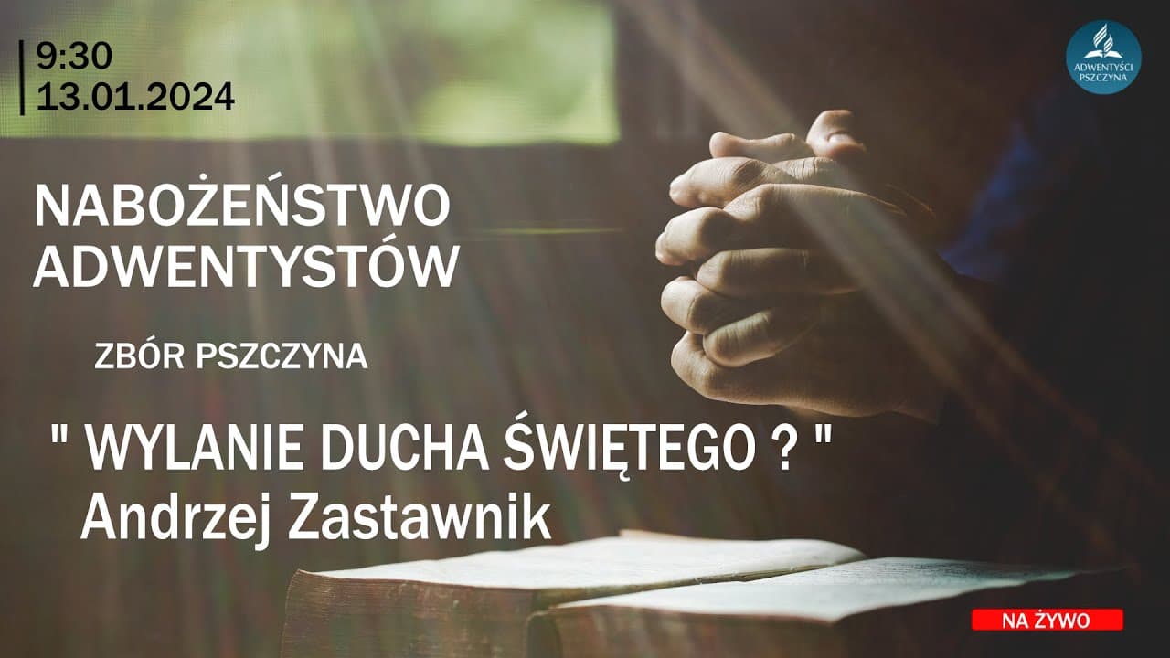 Nabożeństwo Sobotnie 13.01.2024r  g.9.30