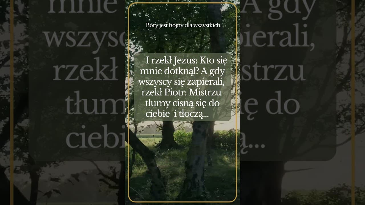 Bóg, który jest hojny dla wszystkich  #jezus #biblia #bóg #słowobożenadziś #pobudkazesłowem