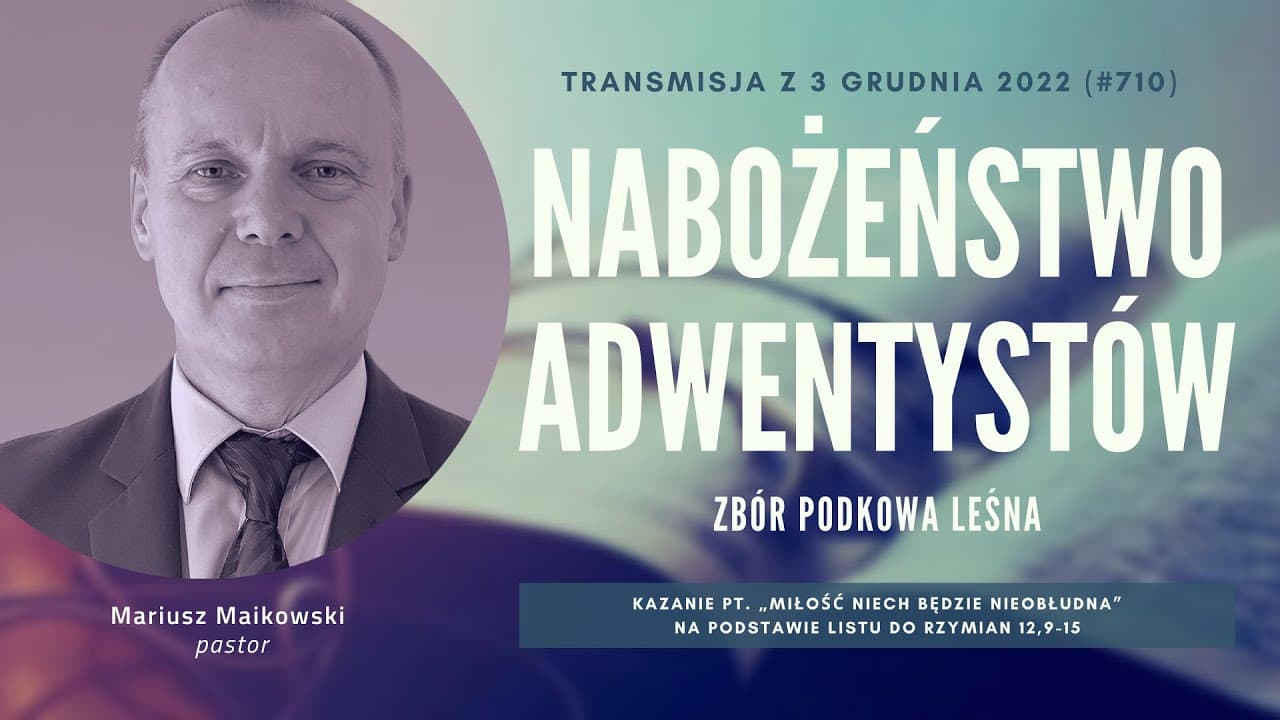 Nabożeństwo Adwentystów - Podkowa Leśna (221203-#710)