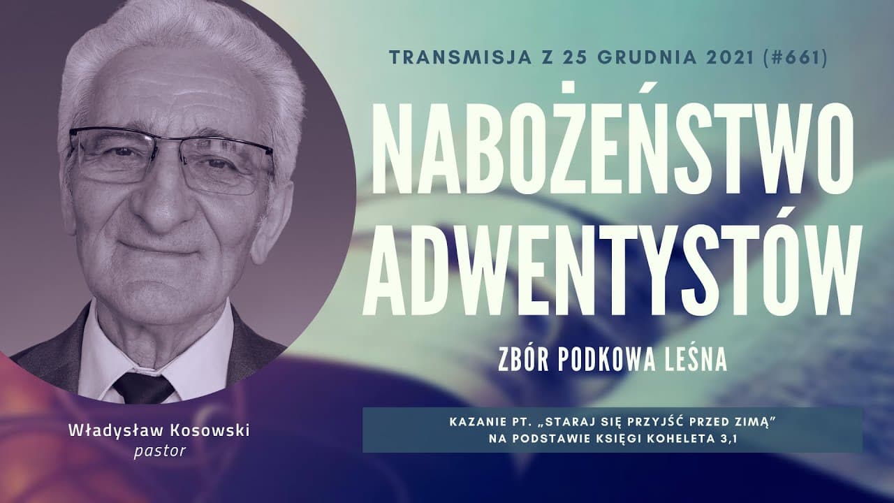 Nabożeństwo Adwentystów - Podkowa Leśna (211225-#661)