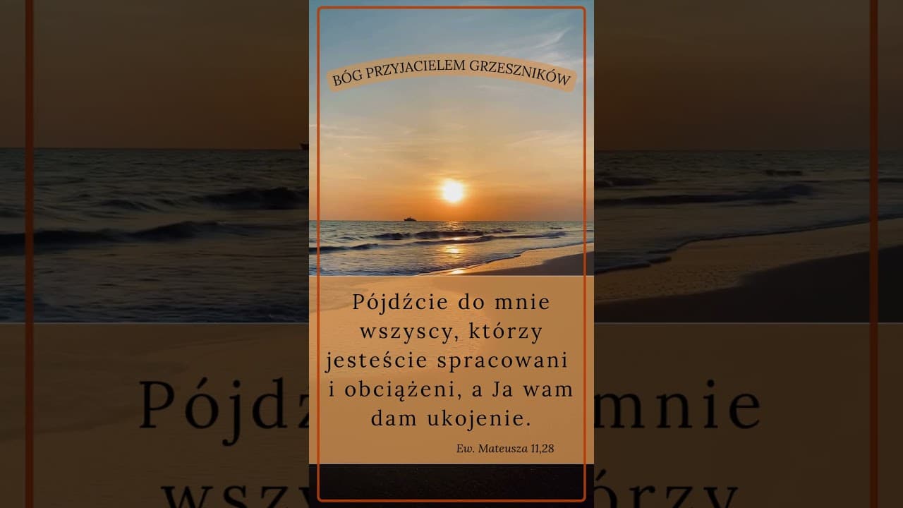 Bóg jest przyjacielem grzeszników #jezus #biblia #bóg #słowobożenadziś #pobudkazesłowem