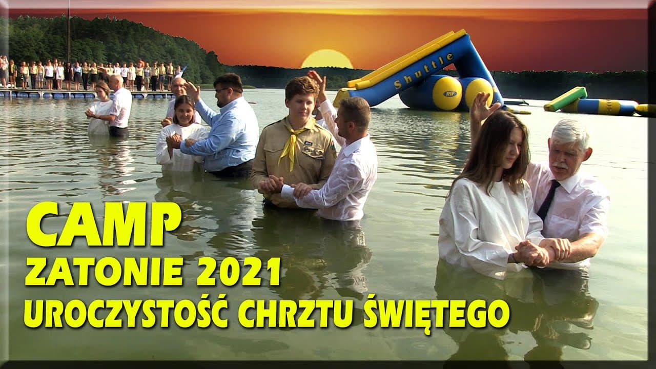 Camp Zatonie 2021 - Uroczystość chrztu świętego