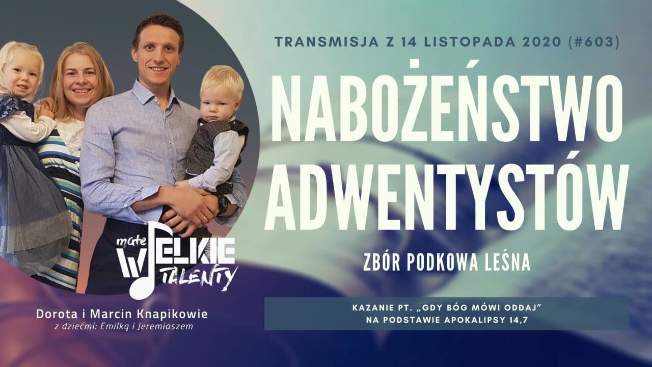Nabożeństwo Adwentystów - Podkowa Leśna (201114-#603)