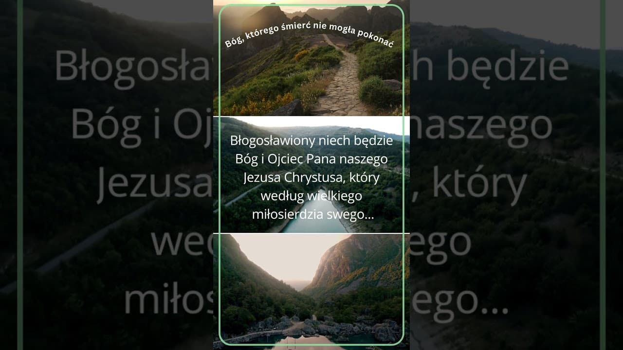 Bóg, którego śmierć nie mogła pokonać #jezus #biblia #bóg #słowobożenadziś #pobudkazesłowem