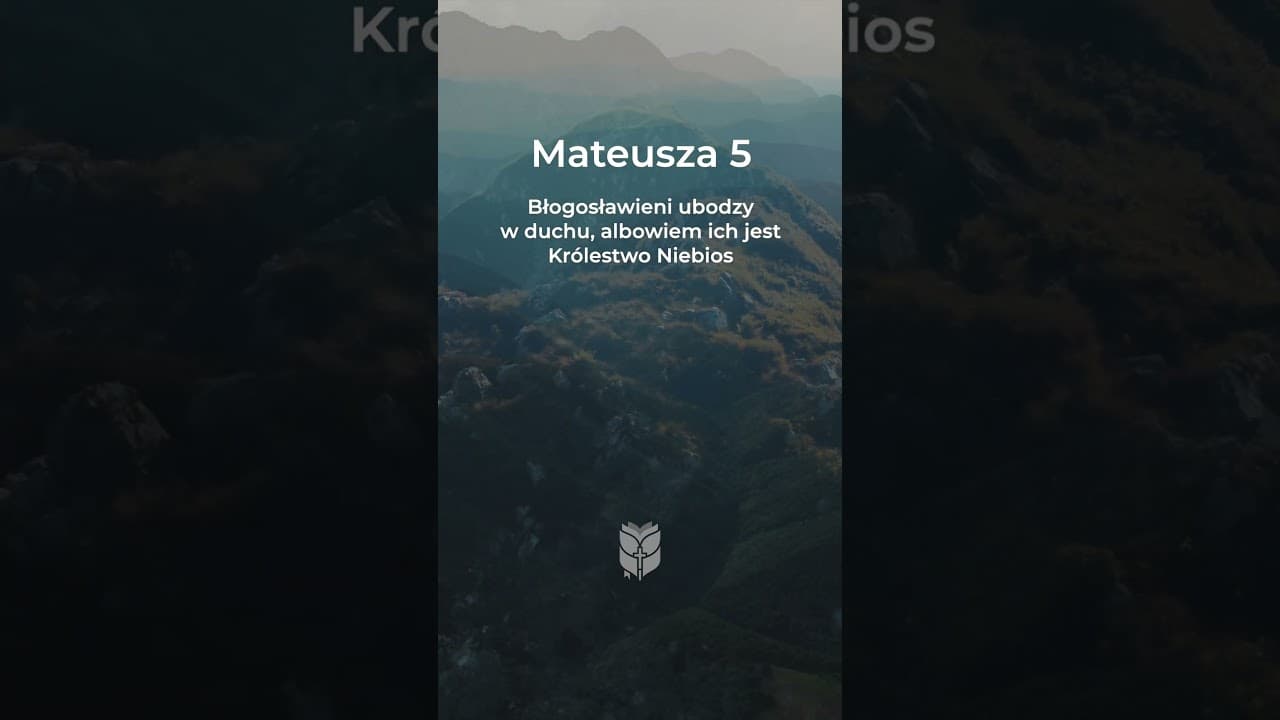 Ewangelia Mateusza 5:3-8