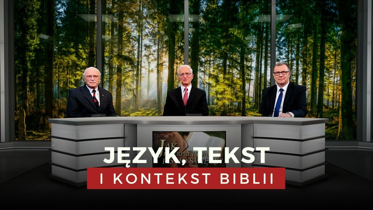 Język, tekst i kontekst Biblii - Jak interpretować Pismo Święte? (200516-7-#477)