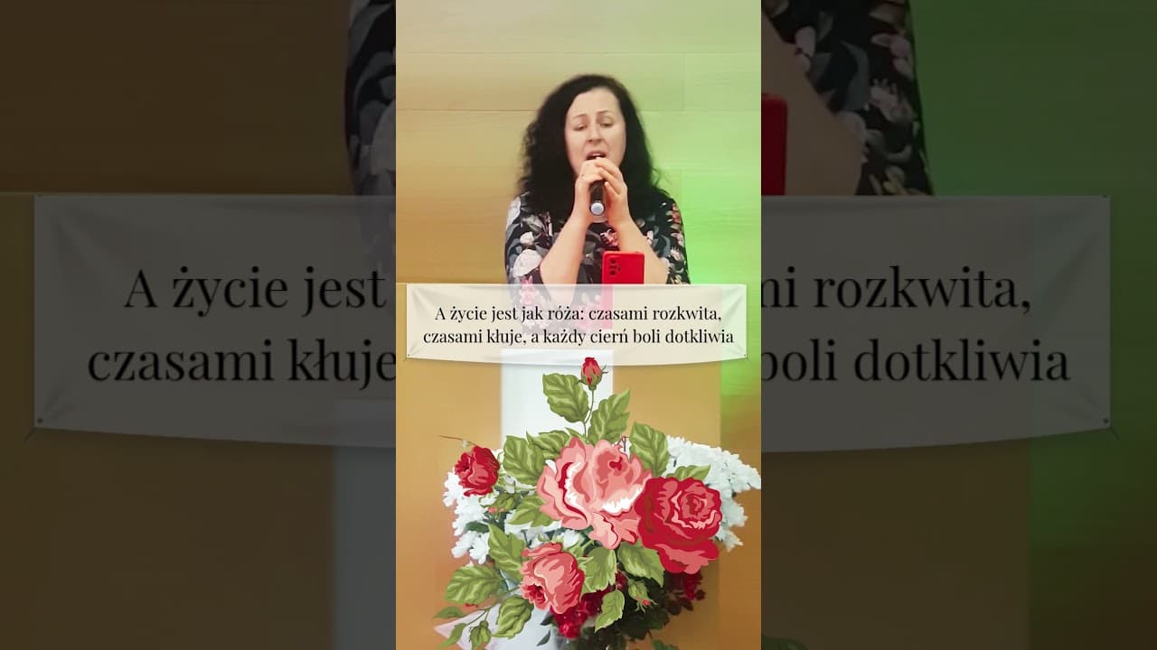 Życie jest jak róża #jezus #bóg #życie #ludmiłasaharowa #modlitwa