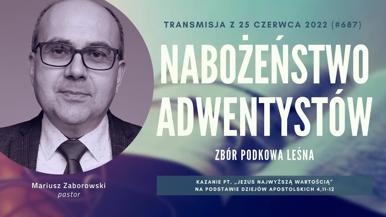 Nabożeństwo Adwentystów - Podkowa Leśna (220625-#687)